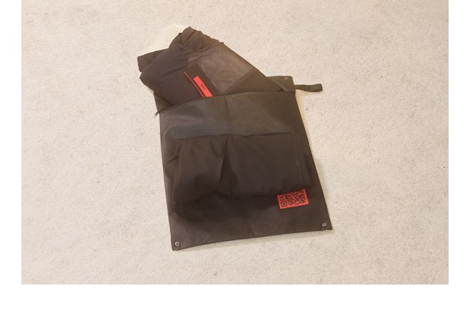 The packable suit for men by HUGO