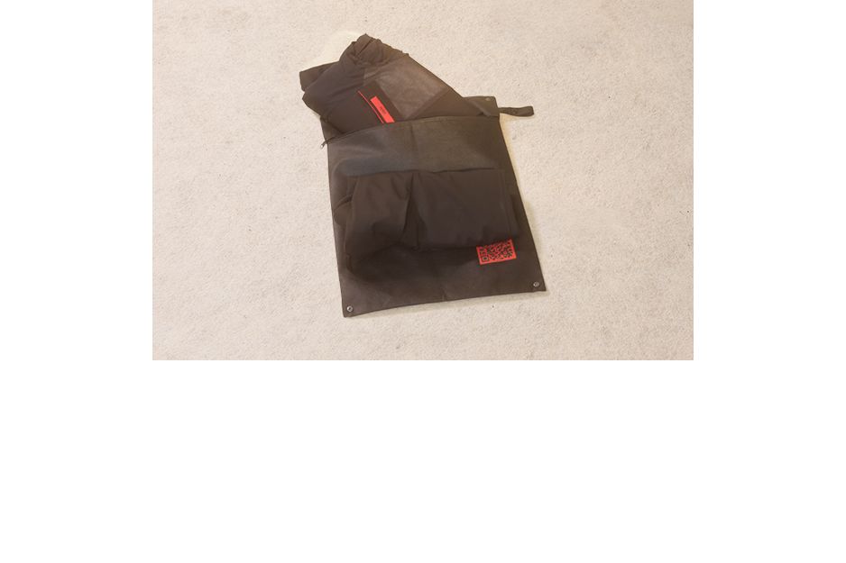 The packable suit for men by HUGO