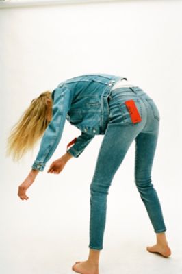 Een denimoutfit voor dames van HUGO