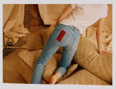 Jeans Stella met hoge taille voor dames van HUGO