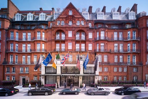 Claridge’s hotel in Londen