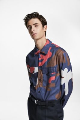 hugo boss camo sweatshirt