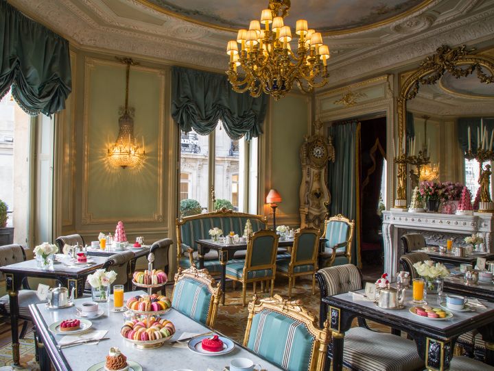 The Ladurée in Paris from the inside