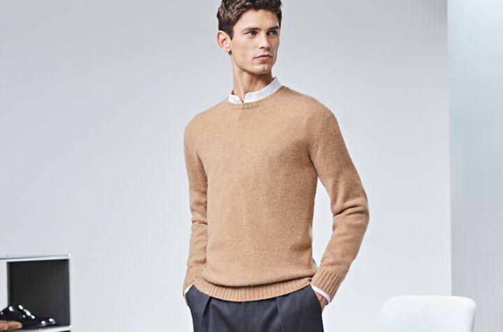 Hugo boss cashmere jumper hotsell