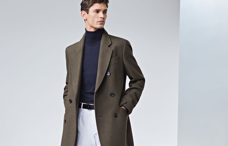 Hugo boss top coats sale