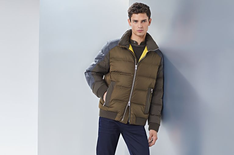 Hugo boss down parka deals
