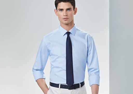 Rolled up sleeves dress shirt on sale