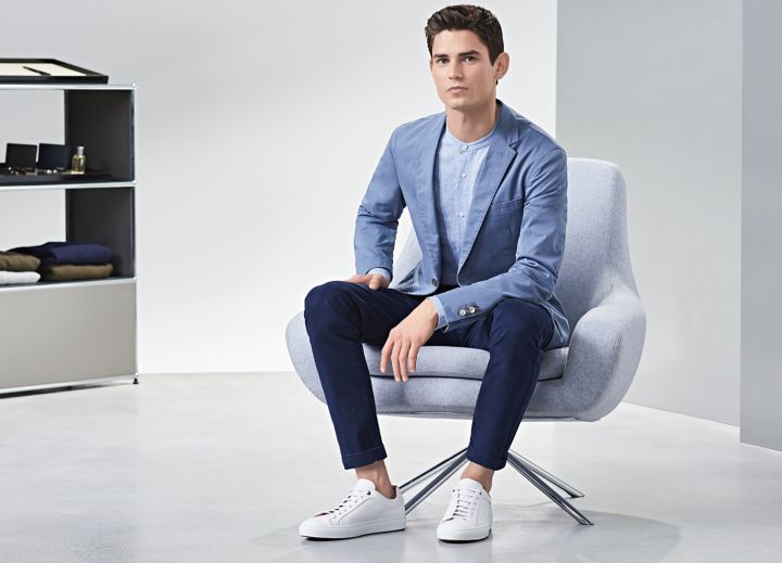 Costume en lin homme hugo boss hotsell