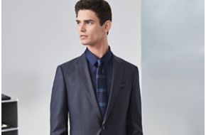 Camisa y corbata de seda BOSS