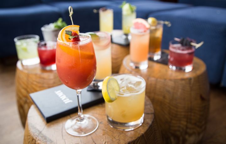 JIMMYのスプリングカクテル。ソーホー、ニューヨークシティ