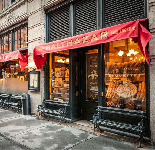  レストランBalthazarの外観