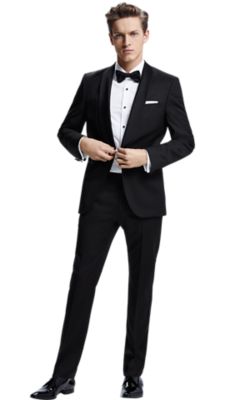 hugo boss black suit