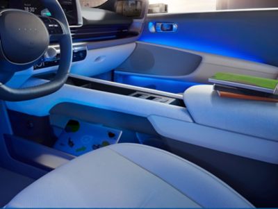 Driven by emotion: Ou comment l'éclairage intérieur de la IONIQ 6 contribue  à créer une