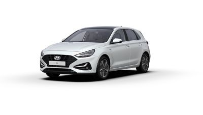 Nowy Hyundai i30 w kolorze Polar White.