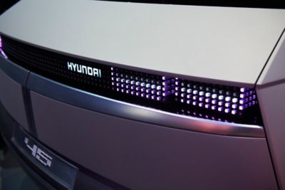 Pixel LED rear lights of the Hyundai Concept 45.