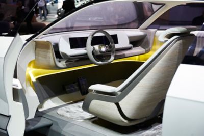 The interior of Hyundai’s full electric concept car: 45.