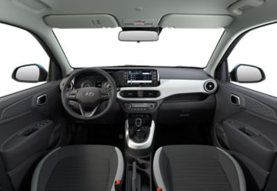 Vista del interior del i10.