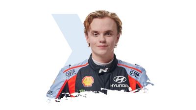 Hyundai Motorsport driver Oliver Solberg.