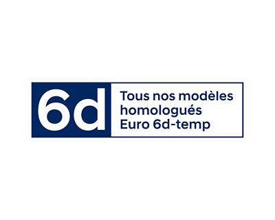 Conformité EURO 6d pour tous les modèles.