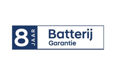 The Hyundai 8 year Battery Warranty badge for your Hyundai electric vehicle.