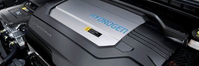 De waterstofmotor in de Hyundai NEXO.