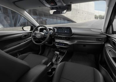Hyundai i20 dashboard interieur voorin.