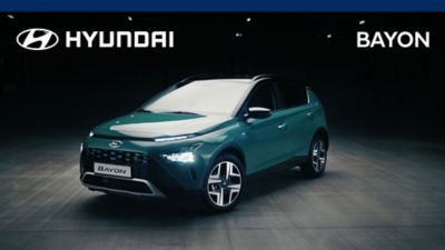 Video met highlights van de Hyundai BAYON, de nieuwe, compacte crossover-SUV.