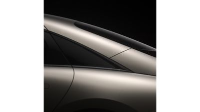 The streamline silhouette of the Hyundai IONIQ 6.