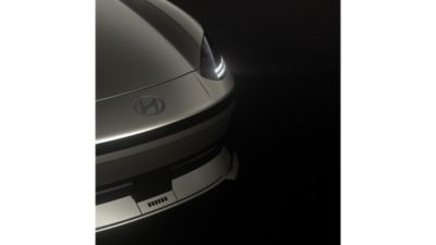 Hyundai IONIQ 6 har ett unikt design. Foto.