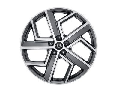 Hyundai IONIQ 6 20-inch bicolour Yongin alloy wheels of the Genuine Accessories collection.