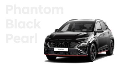 Prestatiegerichte SUV Hyundai KONA N in Phantom Black Pearl