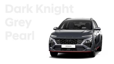 Prestatiegerichte SUV Hyundai KONA N in Dark Knight Grey Pearl