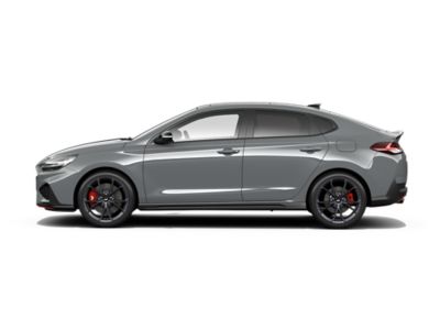 Opciones de color del nuevo Hyundai i30 Fastback N: Shadow Gray.