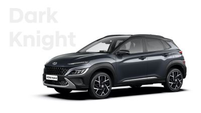 Nowa, zachwycająca gama kolorów Nowego Hyundaia Kona Hybrid: Dark Knight.