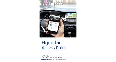 Capture d’écran de l’application Hyundai Access Point