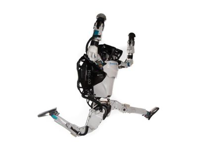  Hyundai Atlas il robot umanoide più dinamico del mondo di Boston Dynamics si esibisce in un passo di danza