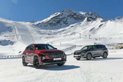 Waarom de eSUV’s van Hyundai  de perfecte partner zijn voor een wintervakantie.