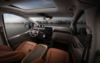 Staria hyundai интерьер