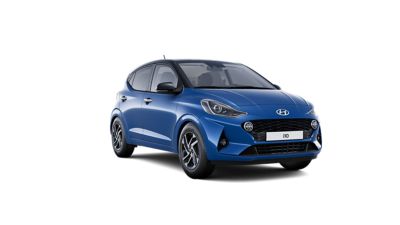 Le varie opzioni di colore esterno per Hyundai i10 Intense Blue