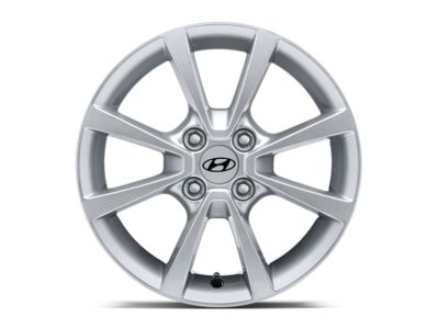 Cerchio in lega Naju da 15" di Hyundai i10 color silver