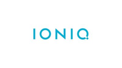 Hyundai IONIQ logo, a brand for electric, sustainable mobility.