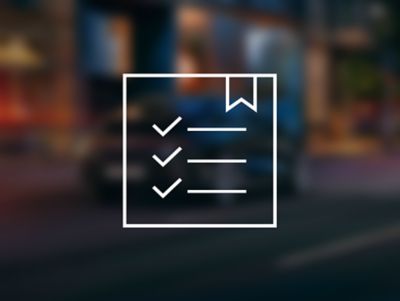 A checklist icon for the presale of the  Hyundai IONIQ 6 First Edition