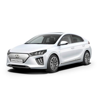 IONIQ Electric sett forfra. Foto.