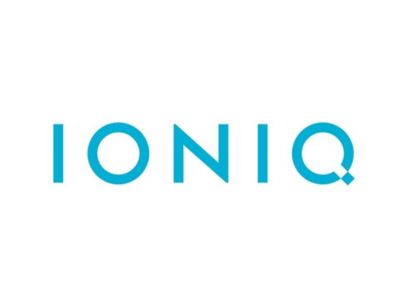 Logo marca Hyundai IONIQ.