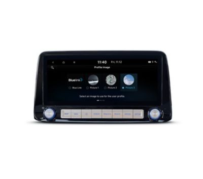 Il profilo utente personalizzato in Nuova Hyundai Kona Electric.