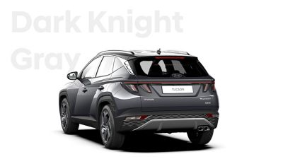 Le diverse varianti di colore del SUV compatto Nuova Hyundai TUCSON: Dark Knight.  