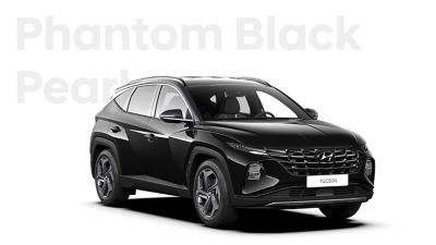 Le diverse varianti di colore del SUV compatto Nuova Hyundai TUCSON: Phantom Black.