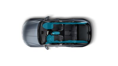 Il sistema avanzato con sette air-bag del SUV compatto Nuova Hyundai TUCSON.