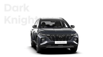 Różne opcje kolorystyczne nowego kompaktowego SUV-a Hyundaia Tucson Hybrid: Dark Knight