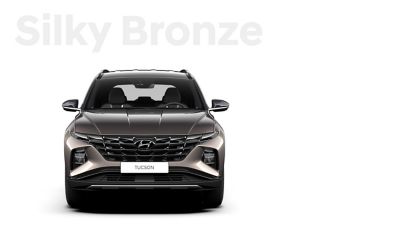 De verschillende kleuropties voor de nieuwe Hyundai TUCSON compact SUV: Silky Bronze.